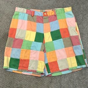 Vineyard Vines Mens Patchwork Cotton Shorts